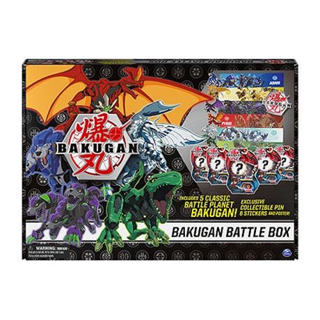 Bakugan Battle Planet Core Gift Box 5-Pack W Classic Battle Planet Bakugan