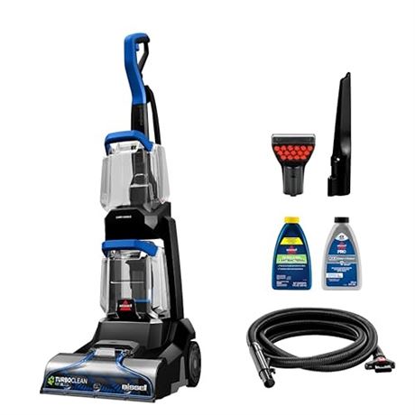 BISSELL TurboClean Pet XL Upright Carpet Cleaner Upholstery Tough Stain Tool &
