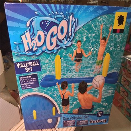 H2O GO VOLLEYBALL SET 8 FT