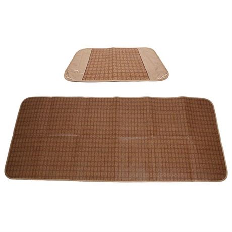 Foldable Polyester Summer Sleeping Mat Cool Pad Cooling Bed Cusion for Home Sch
