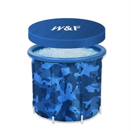 W&F EXTRA LARGE & DURABLE Portable Ice Bath Tub fo