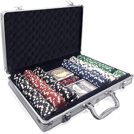 Gamie Poker Set in Aluminum Case