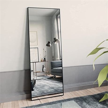 BEAUTYPEAK 64 X21  Full Length Mirror Rectangle Body Dressing Floor Standing Mi