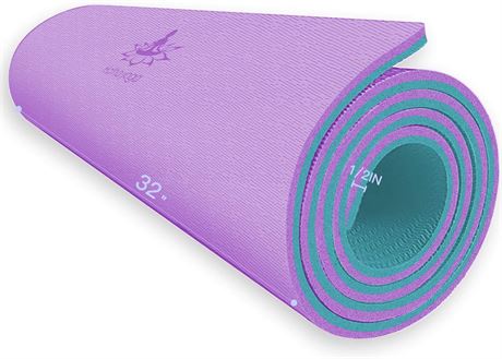 Hatha Yoga Extra Thick TPE Yoga Mat - 72x 32 Thickness 12 Inch -Eco Friendly
