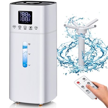 Humidifiers for Bedroom 15L Wholehouse Humidifier for 2000 sq. ft 600mlh Coo