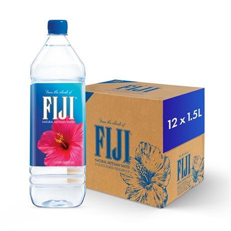 FIJI Natural Artesian Bottled Water 1.5 Liters  5