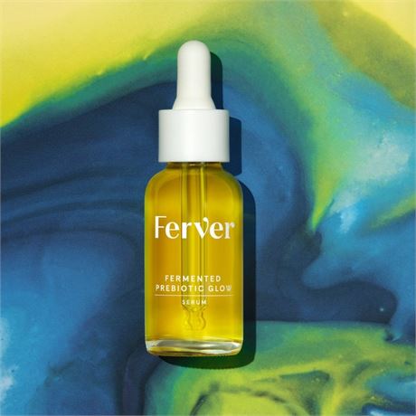 Ferver Fermented Prebiotic Glow Face Serum - 1 fl oz