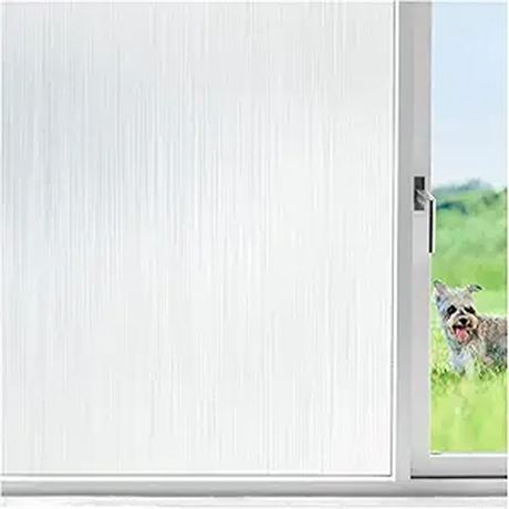 (5 pk) Viseeko Privacy Window Film White Glass Window Film Sun Blocking