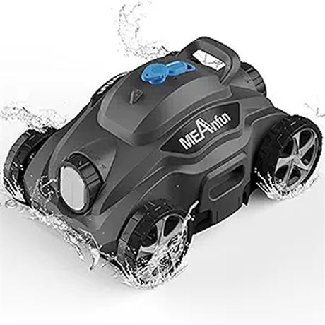 2024 New Cordless Robotic Pool Vacuum Cleaner Last 110 Mins & Clean 1076 Sq. Ft