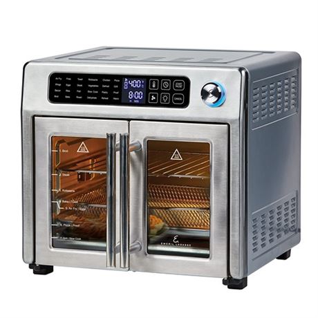 Emeril Lagasse 26 QT Extra Large Air Fryer Convection Toaster Oven with French