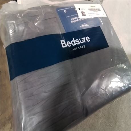 Bedsure Queen Sheets Grey - Soft 1800 Sheets for Q