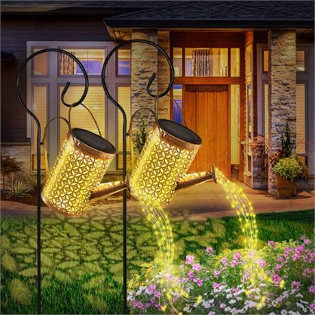 Solar Watering Can Lights Bigger Garden Lights Solar Lights Outdoor Waterproof