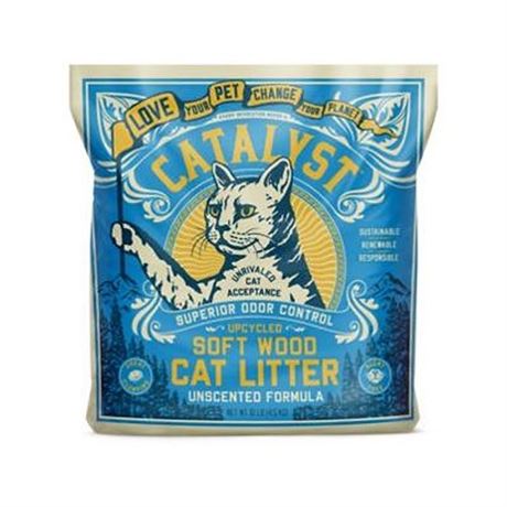 Catalyst Pet Unscented Formula Cat Litter 10-lb Bag