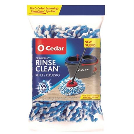O-Cedar EasyWring RinseClean Spin Mop Refill  Removes 99 of Bacteria