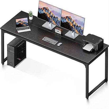 Model Could Vary. Coleshome 71 Inch Computer Desk Modern Simple Style Desk for