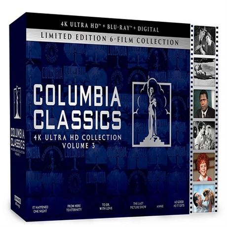 Columbia Classics 4K Ultra HD Collection Volume 3 (It Happened One Night  From