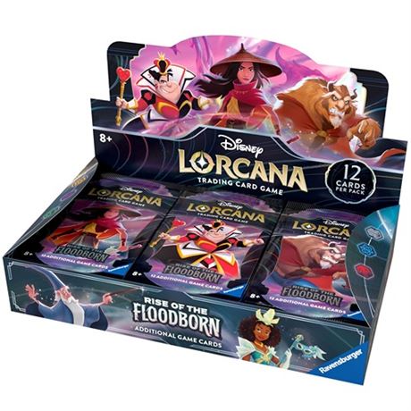 Ravensburger Disney Lorcana Rise of The Floodborn TCG Booster Pack Display - 2