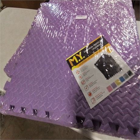 M.Y. Essentials Universal P...tigue EVA Mats (4x4 Purple