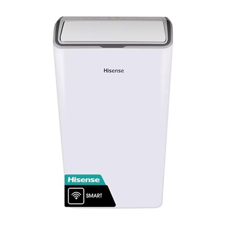 Hisense 12000-BTU DOE (115-Volt) White Vented Wi-Fi enabled Portable Air Conditi