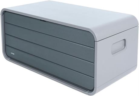 Lifetime Modern Deck Box, 165 Gallon Outdoor Storage Box - Gray