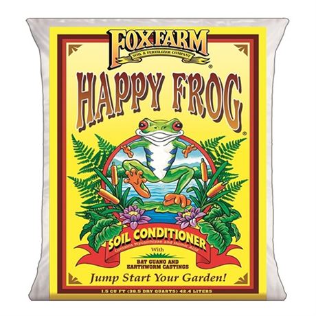 Foxfarm 5034670 Happy Frog Soil Conditioner 1.5 Cubic Feet - Open Miscellaneou