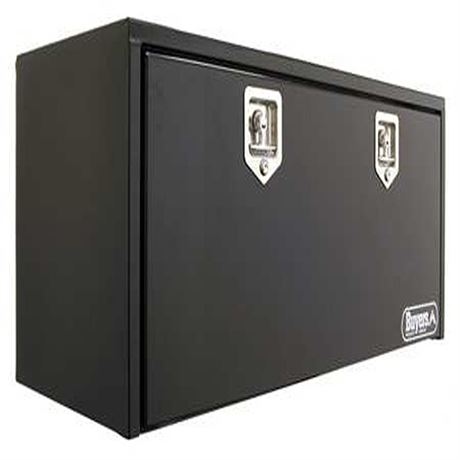 Buyers Steel Underbody Truck Box W Stainless Steel T-Handle - Black 24x24x30 -