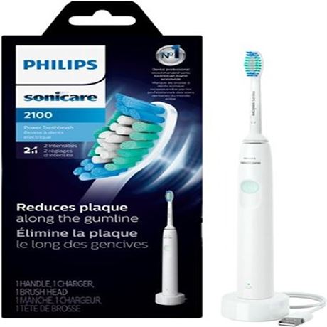 Philips Sonicare 2100 Power Toothbrush White Mint