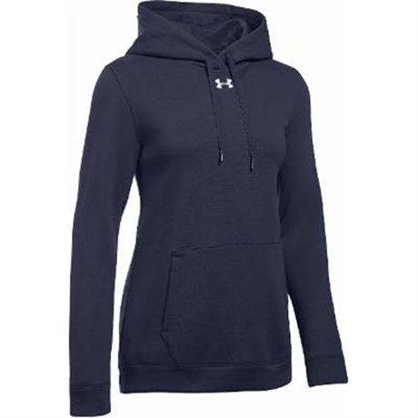 Under Armour Hustle Fleece Hoodie-navy SIZE YMD