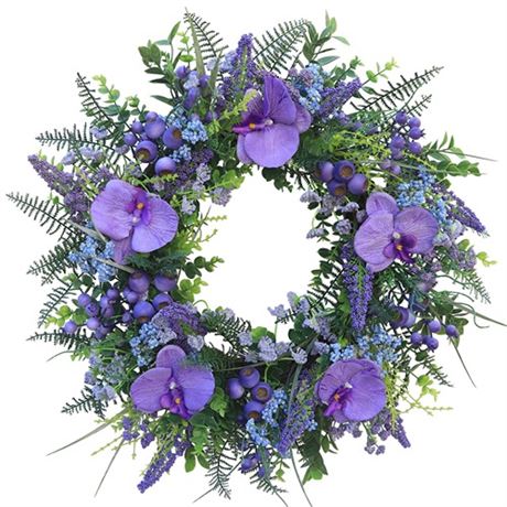 Wreath for Front Door 24 Inch Summer Wreaths with