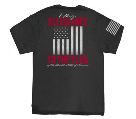 Brand New - SQUARED AWAY "I PLEDGE..." T-SHIRT - Black - Large