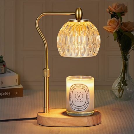 NVRGIUP Candle Warmer Candle Warmer Lamp with Timer & Dimmer Candle Warmer Heig