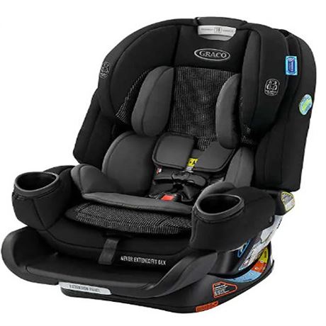 Graco 4Ever Extend2Fit DLX 4-in-1 Car Seat - Miner Fashion - Open Box