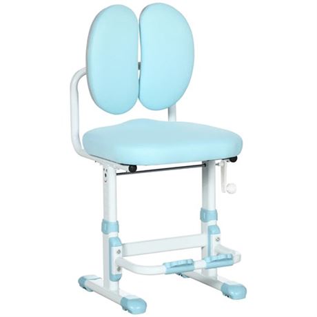 Qaba Ergonomic Kids Desk Chair with Thick Cushioning & Height Adjustment
