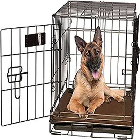 K&H Pet Products Self-Warming Crate Pad Mocha X-Large 32 X 48 Inches