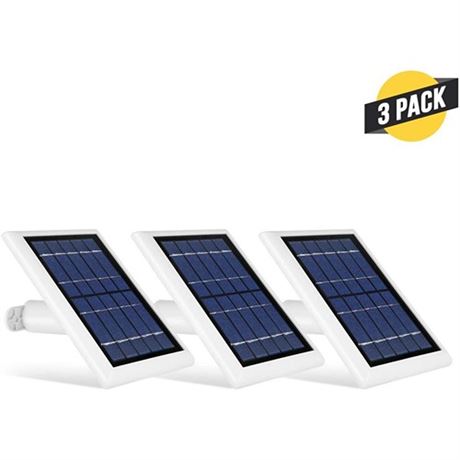Wasserstein Solar Panel with 13ft Cable for Arlo Essential SpotlightXl Spotlig