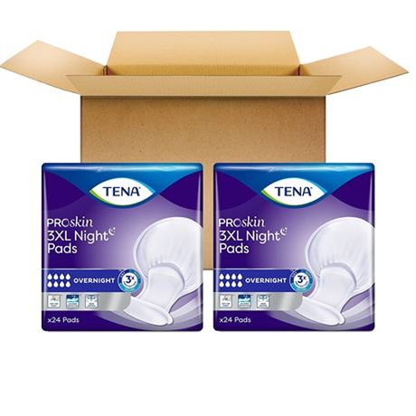 TENA Incontinence Pads 3XL Plus Size Overnight Abs