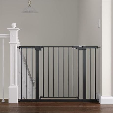 Baby Gate for Stairs 29.6-46 Pressure Mounted Dog Gate