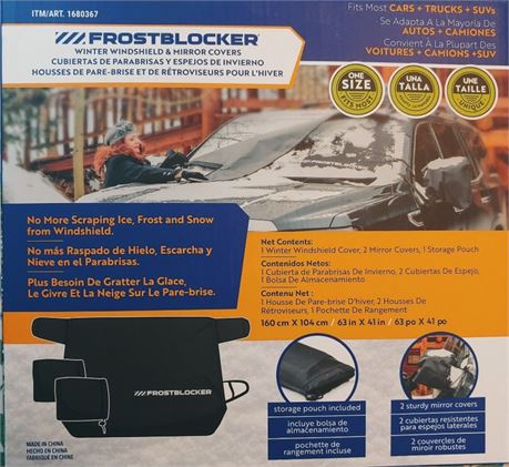 FrostBlocker Windshield Frost Protection