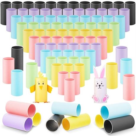 Henoyso 300 Pcs Cardboard Tubes for Crafts Thick C